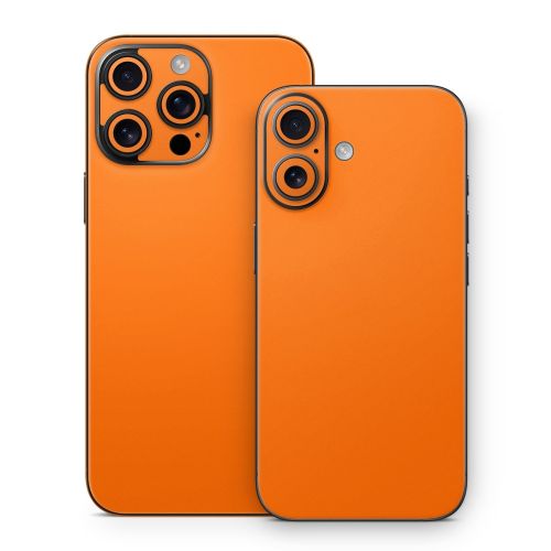 Solid State Pumpkin iPhone 16 Series Skin