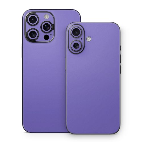 Solid State Purple iPhone 16 Series Skin