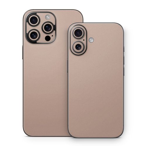 Solid State Rustic Pink iPhone 16 Series Skin