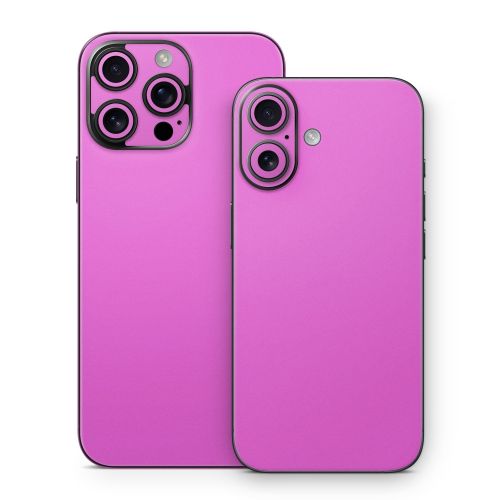 Solid State Vibrant Pink iPhone 16 Series Skin