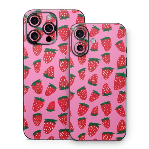 Strawberries iPhone 16 Series Skin