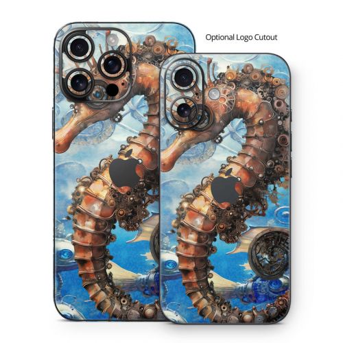 Steampunk Seahorse iPhone 16 Series Skin