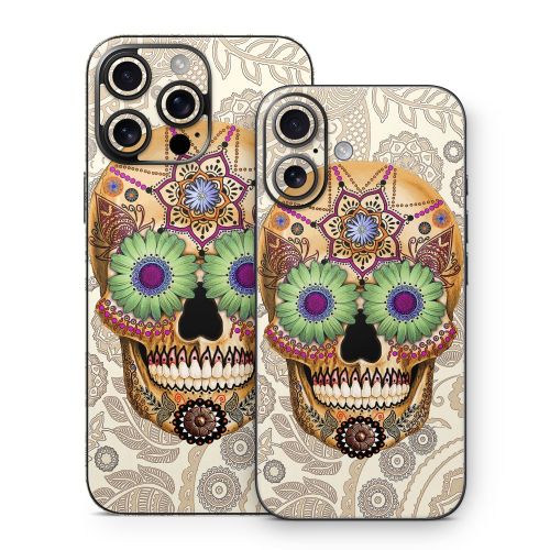 Sugar Skull Bone iPhone 16 Series Skin