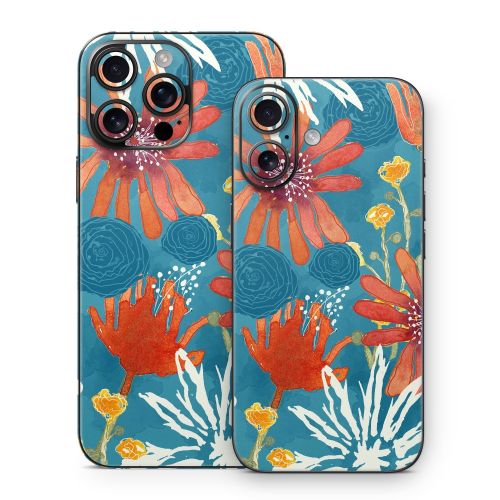 Sunbaked Blooms iPhone 16 Series Skin