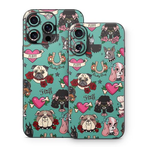 Tattoo Dogs iPhone 16 Series Skin