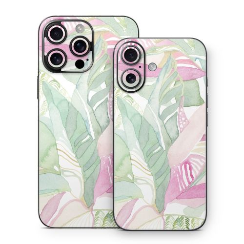 Tropical Leaves iPhone 16 Series Skin