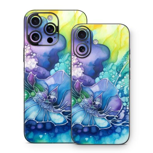 Watercolor Flora iPhone 16 Series Skin