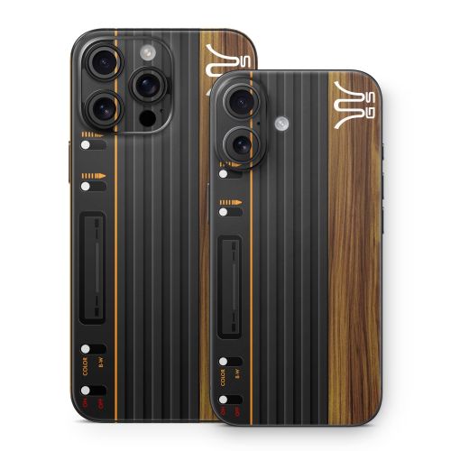 Wooden Gaming System iPhone 16 Series Skin