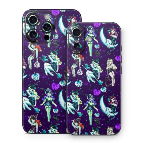 Witches and Black Cats iPhone 16 Series Skin