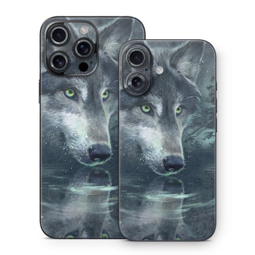 Wolf Reflection iPhone 16 Series Skin
