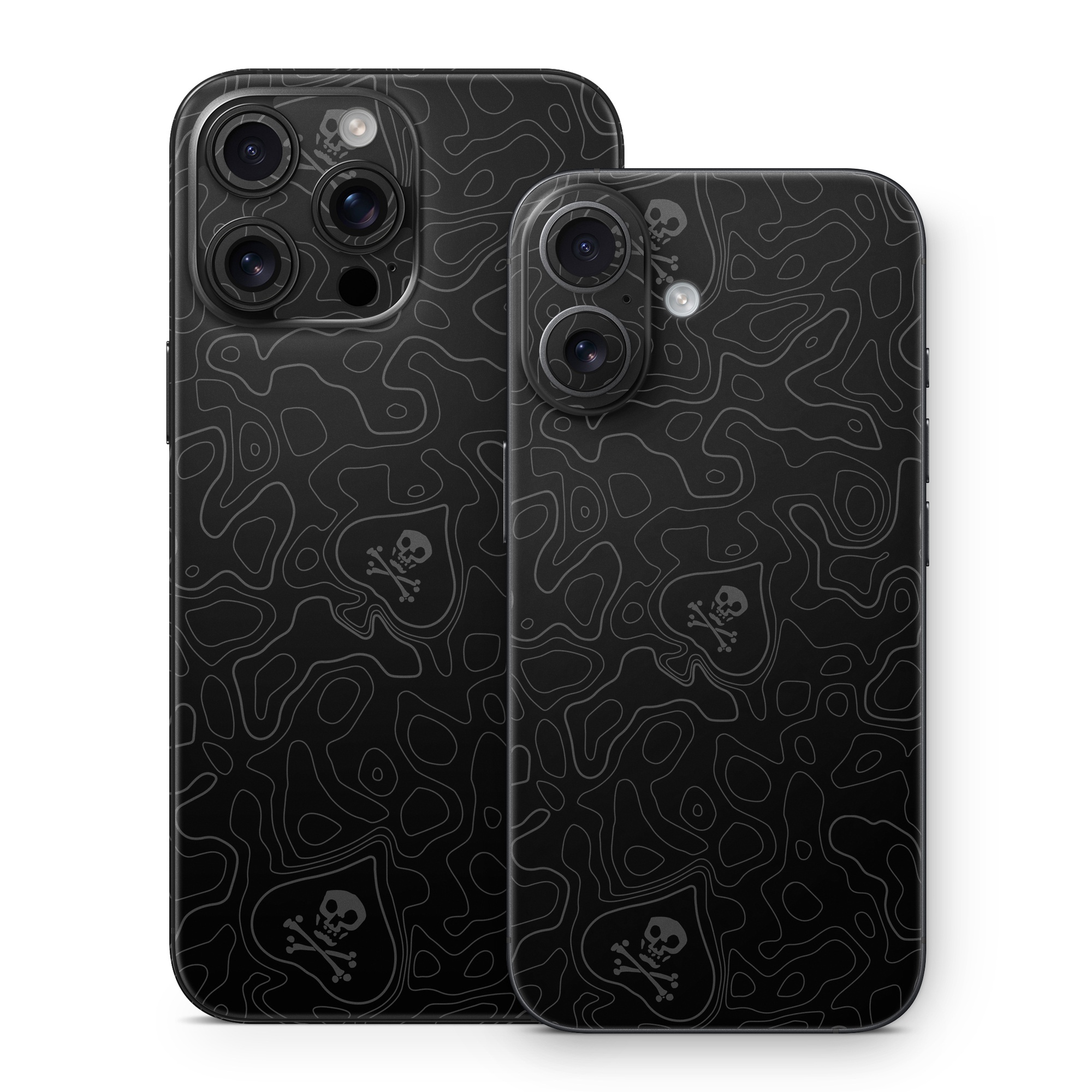 iPhone 16 Series Skin design of Art, Pattern, Rectangle, Circle, Visual arts, Font, Monochrome, Electric blue, Event, Wallpaper, with black, gray colors