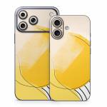 Abstract Yellow iPhone 17 Series Skin