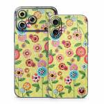 Button Flowers iPhone 17 Series Skin