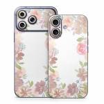 Blush Flower Frame iPhone 17 Series Skin