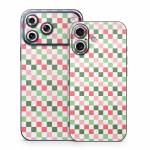 Christmas Checkers iPhone 17 Series Skin