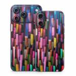 Colorful Brushstrokes Black iPhone 17 Series Skin