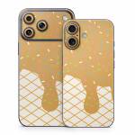Caramel Ice Cream Drip iPhone 17 Series Skin