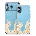 Cotton Candy Ice Cream Drip iPhone 17 Series Skin