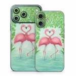 Flamingo Love iPhone 17 Series Skin
