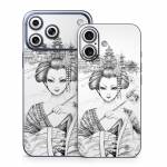 Geisha Sketch iPhone 17 Series Skin