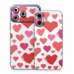 Hearts iPhone 17 Series Skin