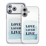 Love Laugh Live iPhone 17 Series Skin