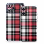 Red Plaid iPhone 17 Series Skin