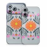 Pink and Orange Flowers iPhone 17 Series Skin