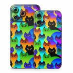 Rainbow Cats iPhone 17 Series Skin