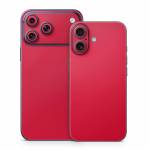 Solid State Red iPhone 17 Series Skin