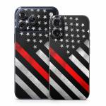 Thin Red Line Hero iPhone 17 Series Skin