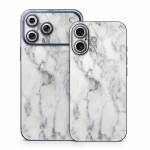 White Marble iPhone 17 Series Skin
