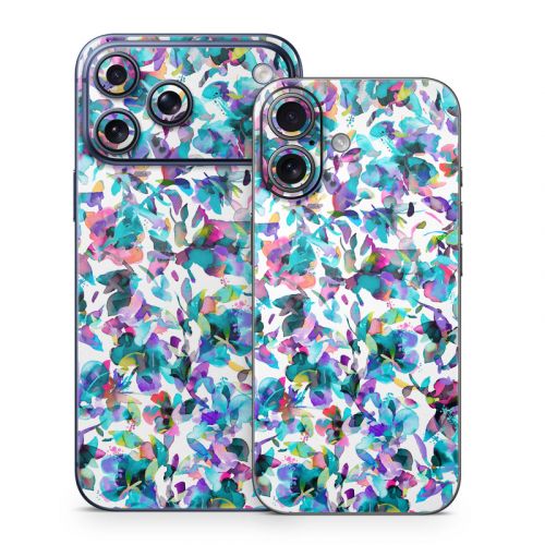 Aquatic Flowers iPhone 17 Series Skin