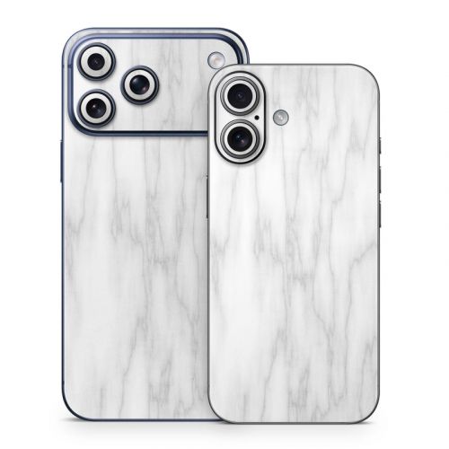 Bianco Marble iPhone 17 Series Skin