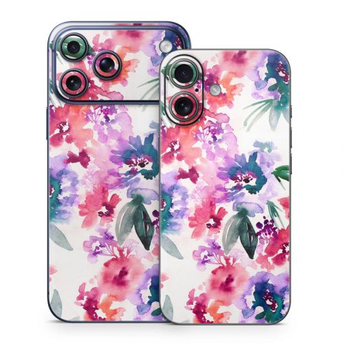 Blurred Flowers iPhone 17 Series Skin