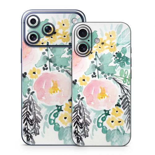 Blushed Flowers iPhone 17 Series Skin