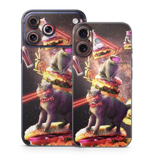 Burger Cats iPhone 17 Series Skin