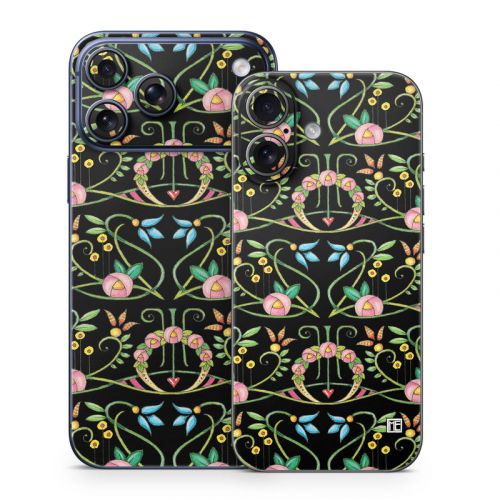 Change Nothing Flowers iPhone 17 Series Skin