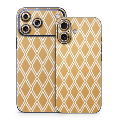 Orange Checks iPhone 17 Series Skin