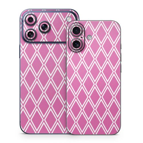 Pink Checks iPhone 17 Series Skin