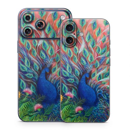 Coral Peacock iPhone 17 Series Skin