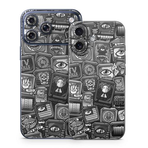 Distraction Tactic B&W iPhone 17 Series Skin
