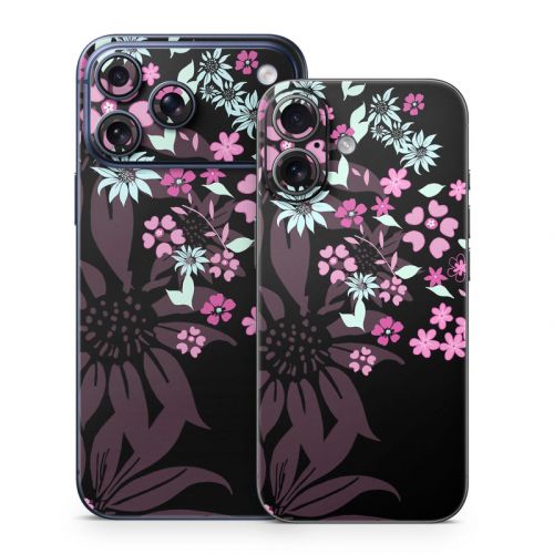 Dark Flowers iPhone 17 Series Skin