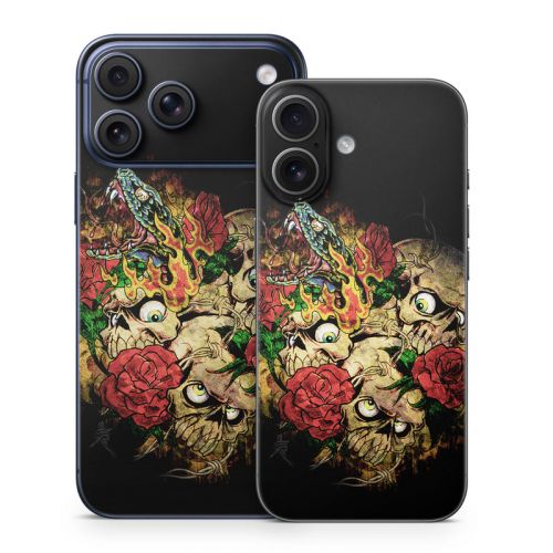 Gothic Tattoo iPhone 17 Series Skin