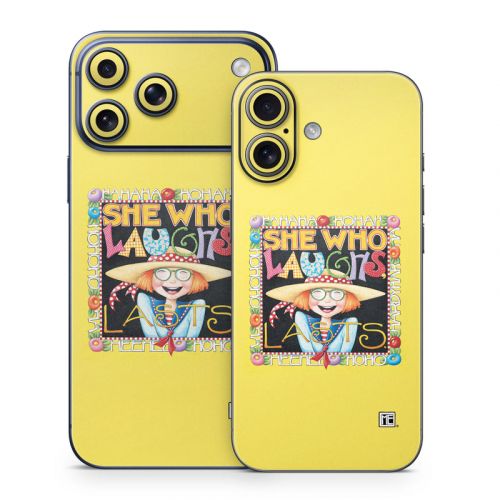 She Who Laughs iPhone 17 Series Skin