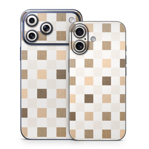 Neutral Checker iPhone 17 Series Skin
