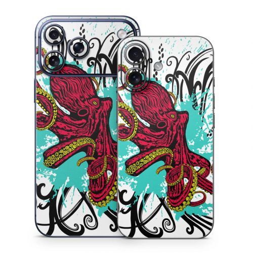 Octopus iPhone 17 Series Skin