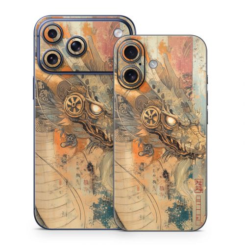 Orange Dragon iPhone 17 Series Skin