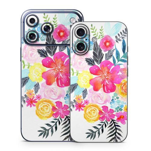 Pink Bouquet iPhone 17 Series Skin