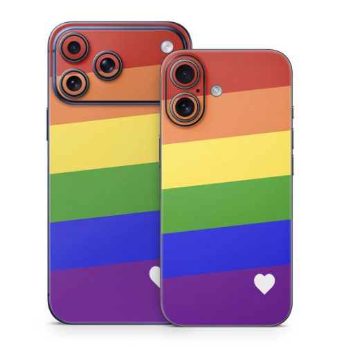 Rainbow Stripe iPhone 17 Series Skin
